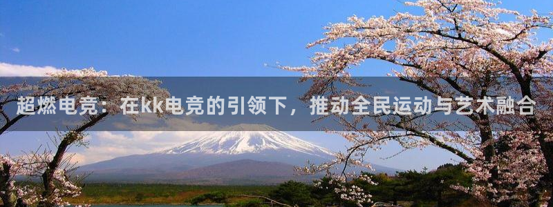雷火电竞入口：超燃电竞：在kk电竞的引领下，推动全民运动与艺术融合